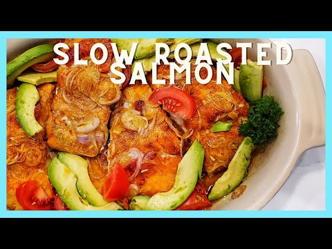 How to cook salmon in the oven | Slow roasted SALMON recipe | Sweet Savant