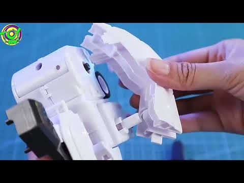 STEM Space Fleet Robot Space Building Kit DIY 6 In 1 Blocks @toytime211