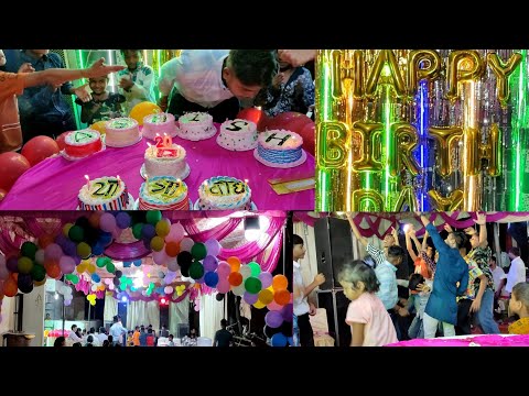 20th Birthday Celebration! Cake cutting- Party- Dance (Full enjoy).