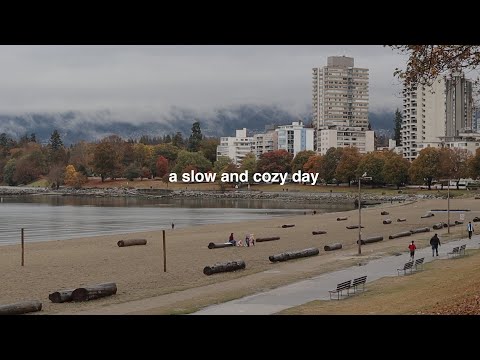 vancouver vlog: a gloomy and rainy fall day in vancouver 🍂🌧