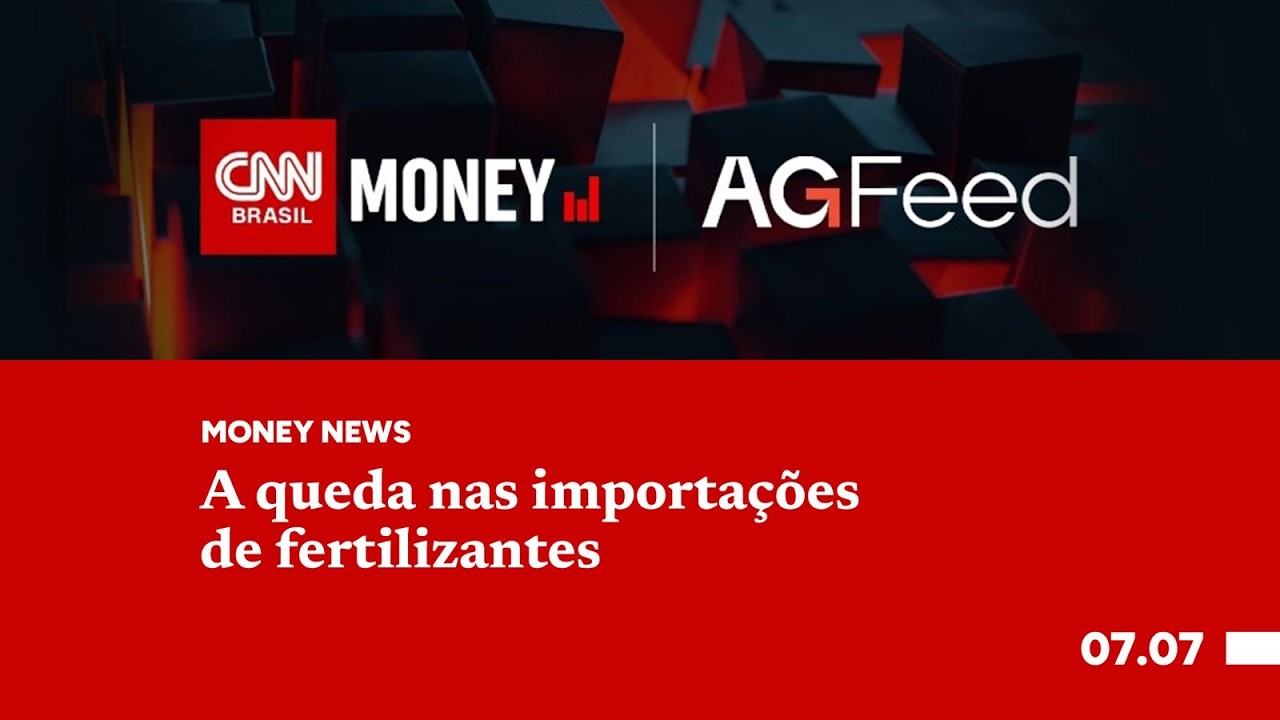 A queda nas importações de fertilizantes