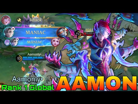 2x MANIAC Aamon Deadly Carry - Top 1 Global Aamon by Aamonly• - Mobile Legends 
