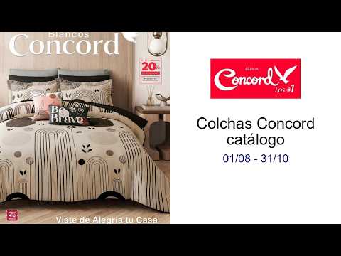 Colchas Concord catálogo 01/08 - 31/10