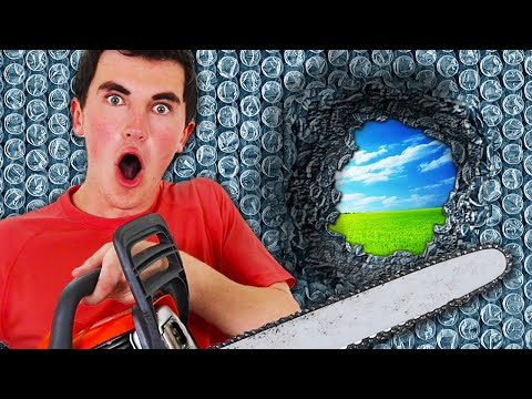 J'ai Échappé À 100 COUCHES de Papier Bulle!