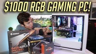 $1000 RGB Gaming PC 2019! | Ft. Black Friday Deals!