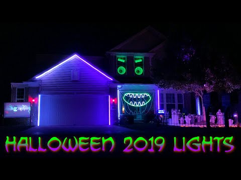 Halloween 2019 Lights - Full Show
