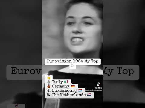Eurovision 1964 My Top 5 #eurovision #eurovisionsongcontest #eurovision1964