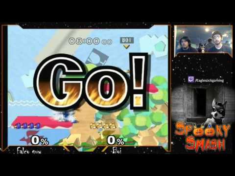 Spooky SMASH! - Cow (Falco) vs. Xan (Fox) - Melee Bracket