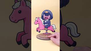 Download lagu Gugu gaga Penguin & Merry-Go-Round  🎠 | DIY Easy Paper Crafts Game mp3