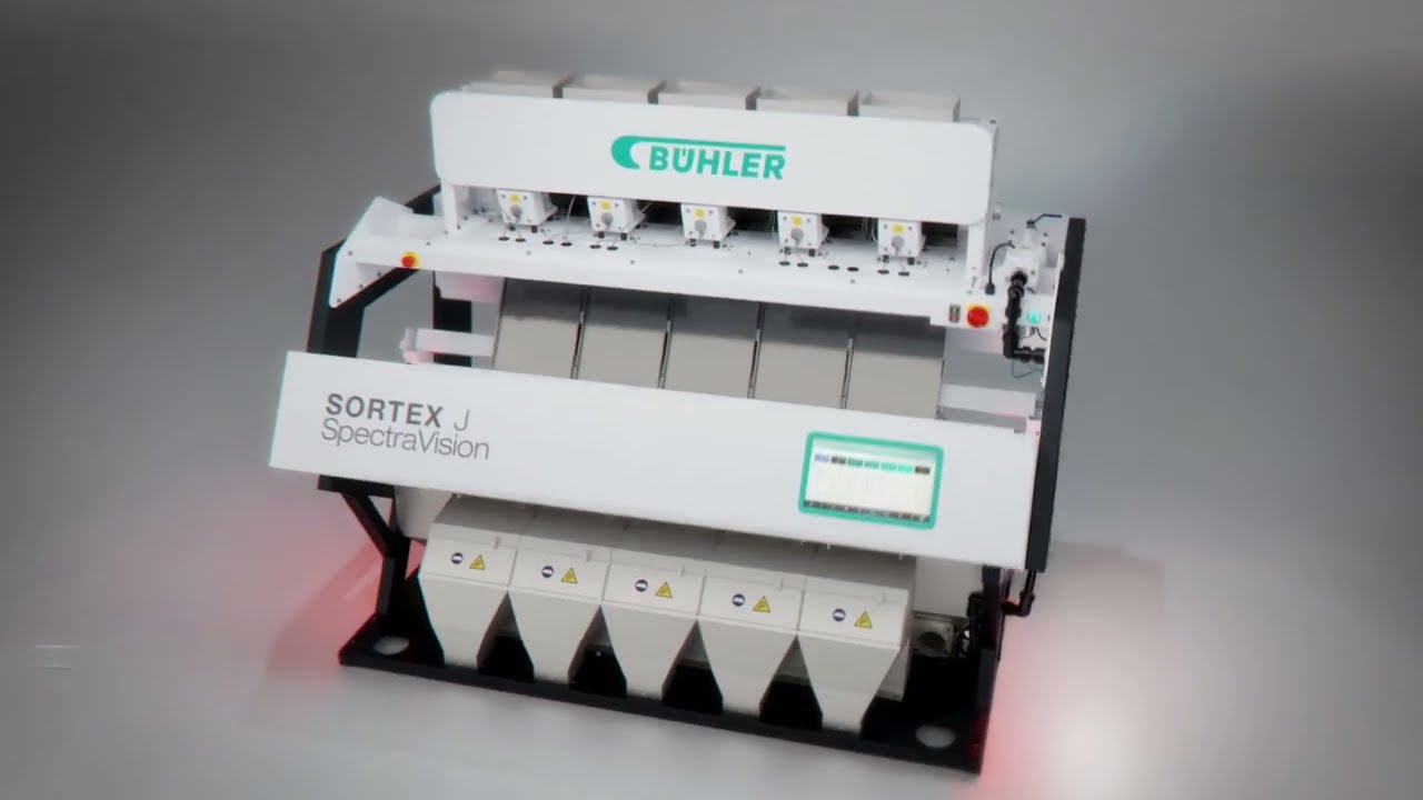 The new optical sorter Sortex J