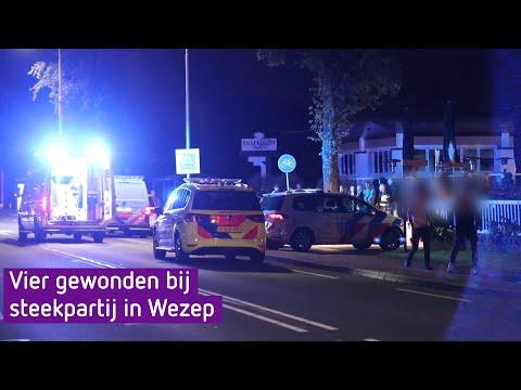 Vijf gewonden bij steekpartij na caféruzie in Wezep
