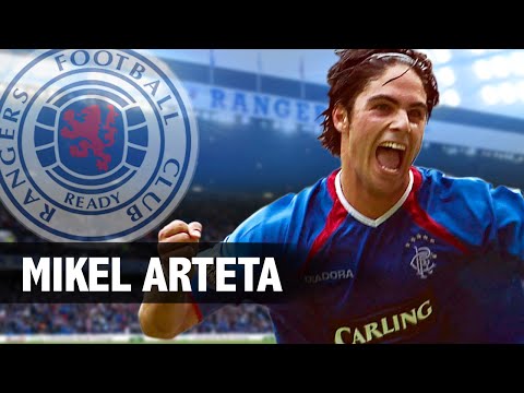 Mikel Arteta | Best Rangers Moments | Scottish Football Legends