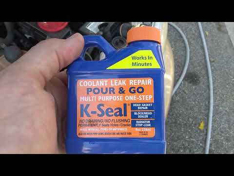 HEAD GASKET LEAK SOLVED K-SEAL BEST RADIATOR STOP LEAK...
