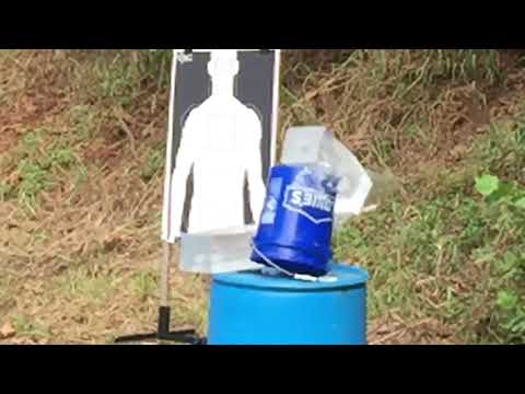 Federal Flight Control #1 12 gauge buckshot in ballistics gel