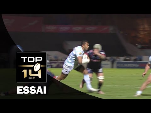 TOP 14 ‐ Essai Henry CHAVANCY (R92) – Racing 92-Grenoble – J12 – Saison 2016/2017