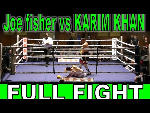 Joe Fisher vs KARIM KHAN (First KO win for KHAN) | FULL FIGHT | York Hall 15/02/2020 | Priority Prom