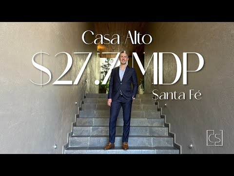 Casa de Lujo en $27.7MDP en Santa Fé | Casa Alto