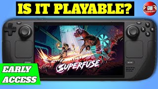 Superfuse on the Steam Deck - Superhero Diablo!  Is it Playable