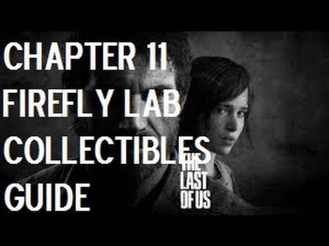 The Last Of Us - Chapter 11 - Firefly Lab Collectibles (Artifacts, Comics, Manuals, Pendants)