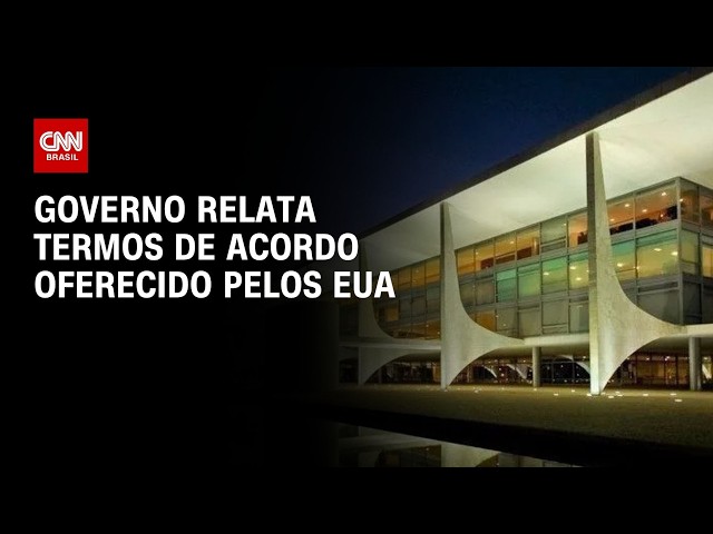Tarifaço: Governo relata termos de acordo oferecidos pelos EUA | CNN PRIME TIME
