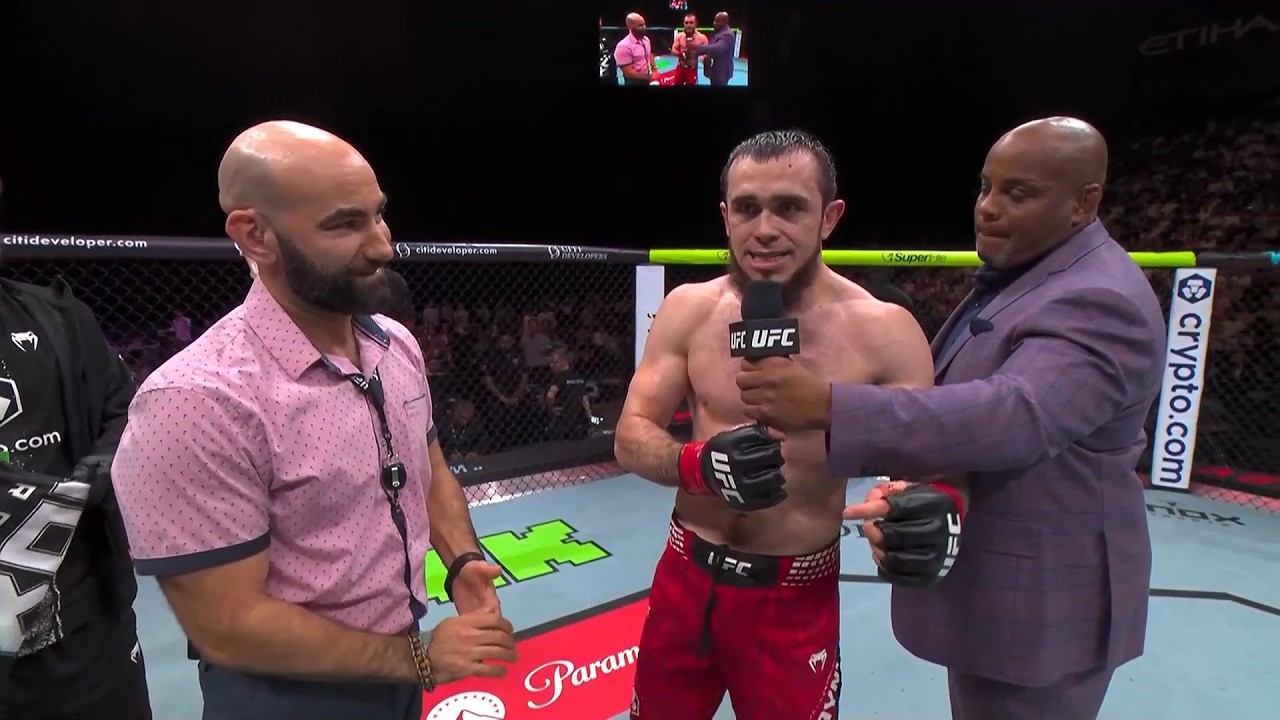 UFC Абу-Даби: Магомед Зайнуков - Слова после боя
