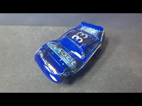 Mattel Disney/Pixar Cars Race Damaged Mood Springs (Chuck Armstrong) Piston Cup Racer Final Lap 2010