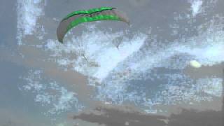 preview picture of video '3 meter aerofoil powerkite'