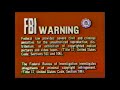 VHS Opening 201 Opening To My 1980 VHS Of Capricorn One