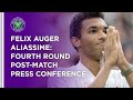 Felix Auger Aliassime Fourth Round Press Conference | Wimbledon 2021