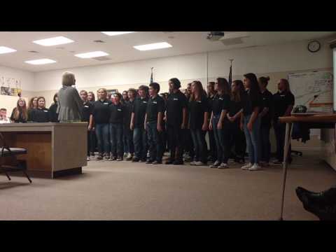 Paul at the school board meeting 11/15/16