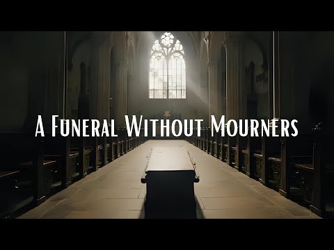 A funeral without mourners. Adapted from T.S. Eliot's "Four Quartets".