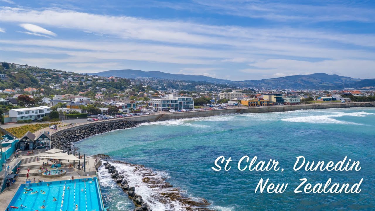 Explore the stunning coastline of St Clair Beach