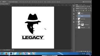 Photoshop cc: como hacer un logo con una foto /  how make a logo with a photo.