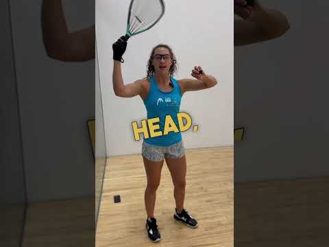Play smart racquetball! Know when to shoot and when to be defensive!