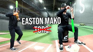 Video thumbnail for Neutralizing the SPINNY HANDLE | Easton Mako Torq vs. Rawlings Icon Exit Velo Showdown by Will from Bat Bros (Secret Backup Channel)