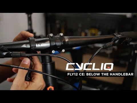 Fly12 CE: Mounting Below the Handlebar