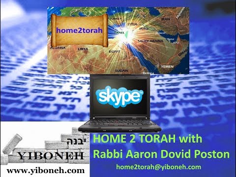 Home2Torah  Yitro's Conversion and Search for Meaning Rabbi Poston Yitro