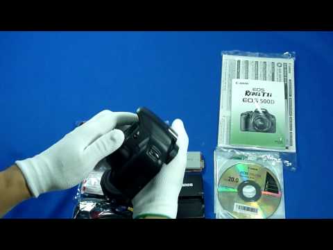 Unboxing the Canon EOS500D
