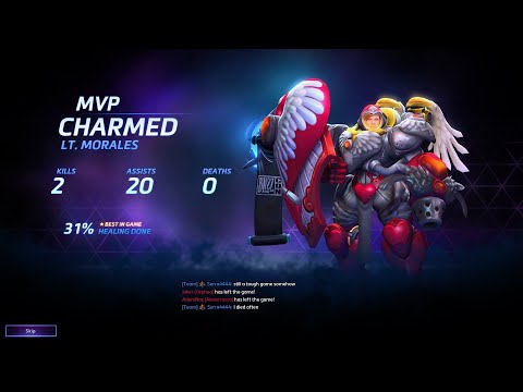 Heroes of the Storm with Charmed My Professional Lt. Morales Love Doctor Prototype