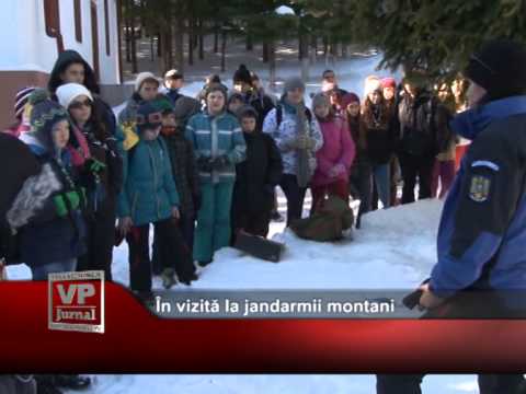 In vizita la jandarmii montani