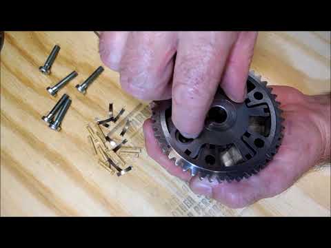 Honda variable timing control actuator VTC . inside look at Honda's VTC