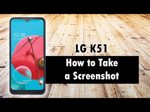 YouTube video about: How do you screenshot on a lg k51?