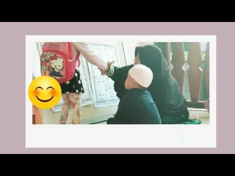 Belajar mengaji mengenal huruf Hijaiyah🤲Abang Neo bersama teman-temannya