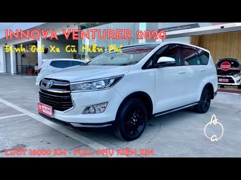 Toyota Innova Venturer 2020 | Pearl White - 16,000 km Toyota Tan Cang | used cars in the south
