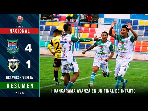SAN MARTÍN TOURS vs HUANCARAMA (4-1) | RECAP - ROUND OF 16 (SECOND LEG) Nacional | Copa Perú 2025