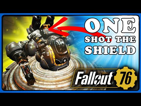 Fallout 76: Raid Guardian EN06 One Shot The Shield and It will Never Fire at You ;).