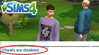 How To Turn Off/Disable Cheats (PC, PS4, XBOX, MAC) - The Sims 4
