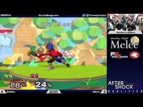 MNM10 Melee - Sethlon (Fox) vs Albert (Falco) - Winners Bracket