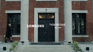  who is the woman in Galaxy Z Fold5 Thom Browne Edition: Official Film