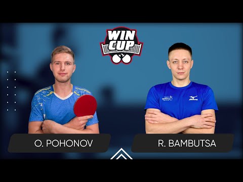 09:30 Oleksandr Pohonov - Roman Bambutsa West 1 WIN CUP 11.06.2024 | Table Tennis WINCUP